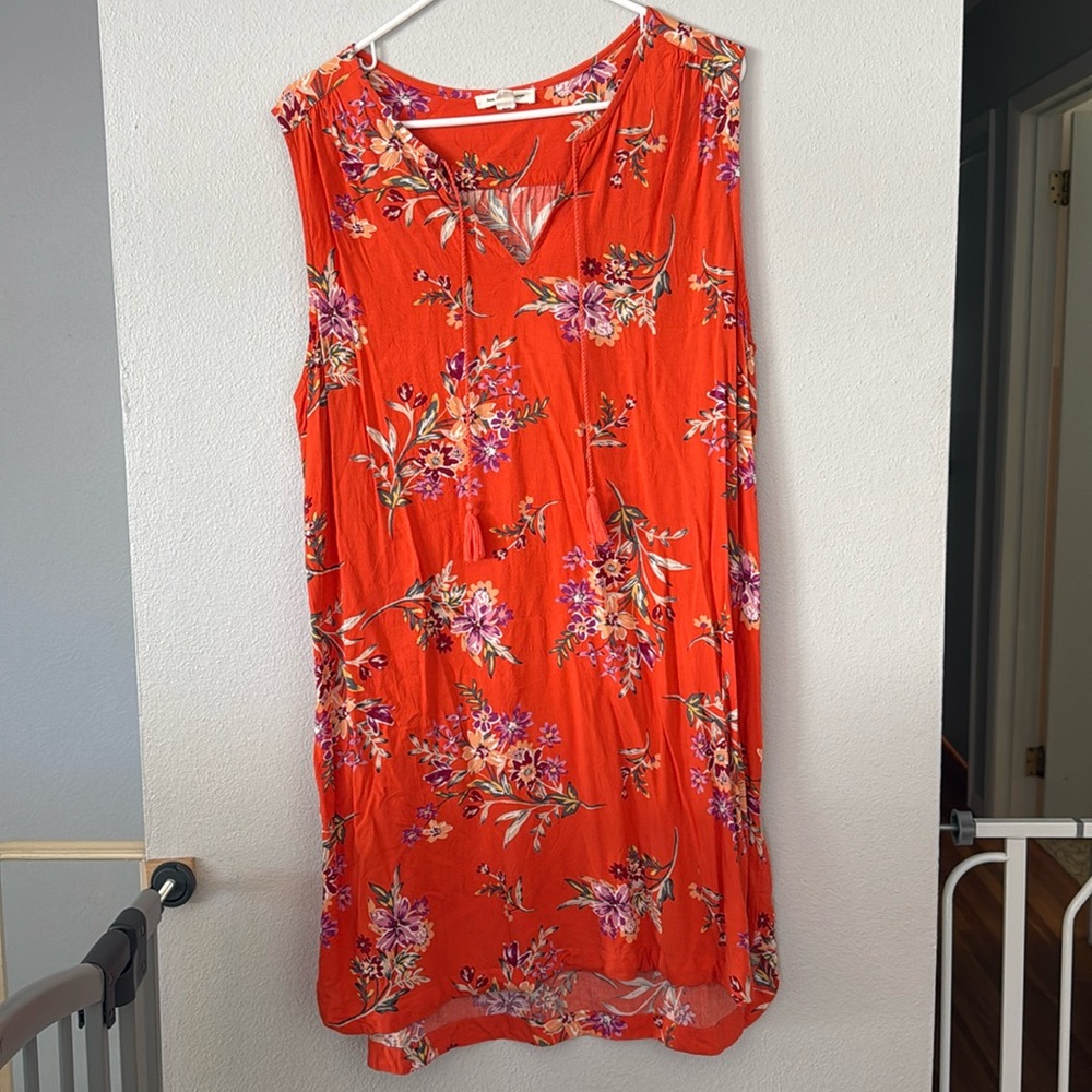Beach Lunch Lounge Floral Dress